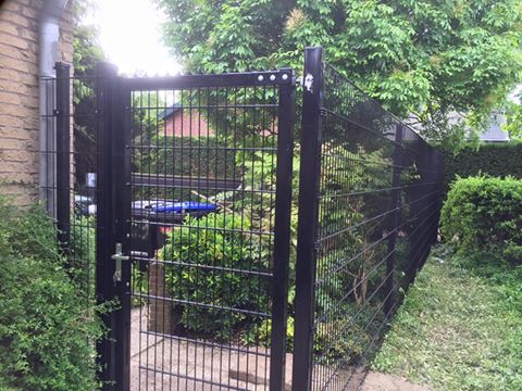 Dubbelstaafmat poorten