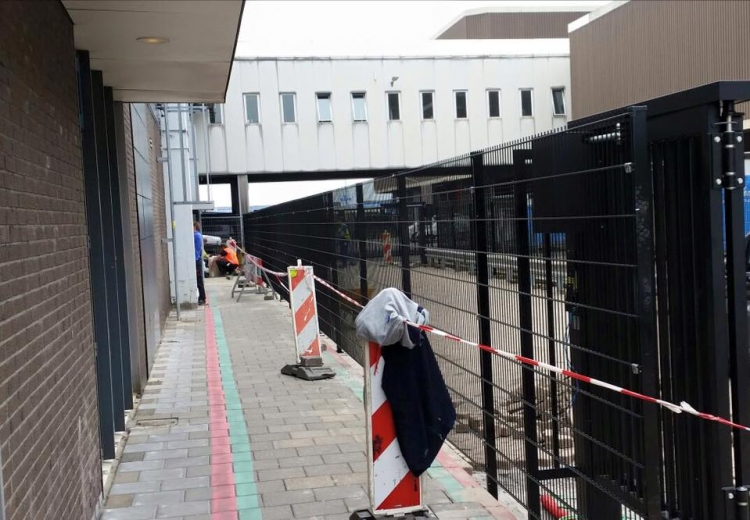 Veiligheidssluis op Schiphol AirPort