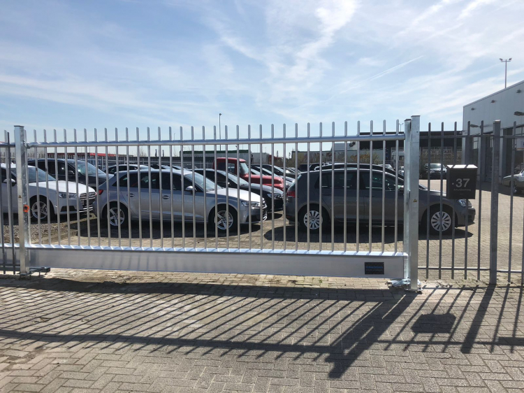 Hekwerk bedrijfsterrein