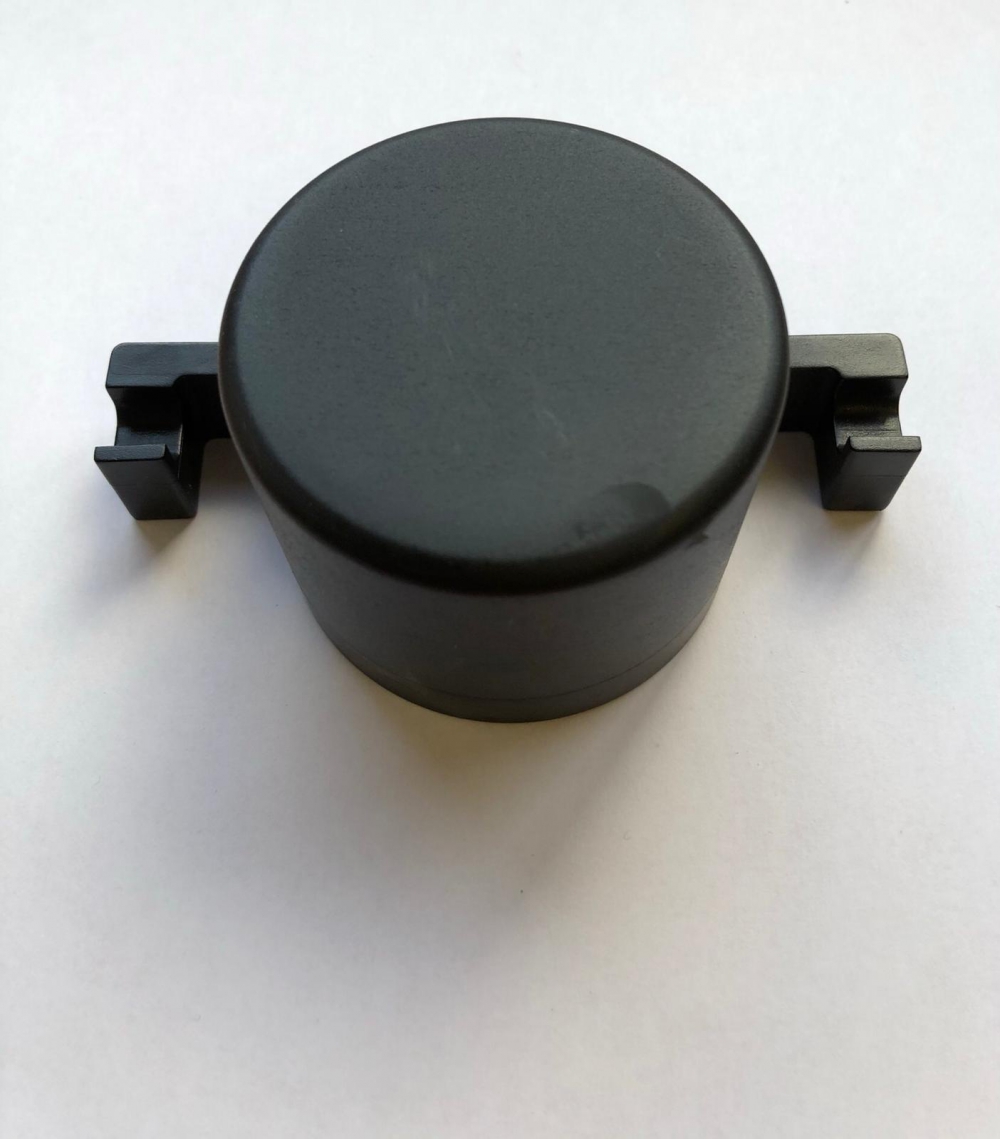 Paalkap Ø 60 mm met haakjes